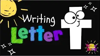 Writing Lowercase t  Kindergarten Lesson 9