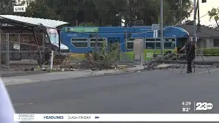 Child and father hit by suspected DUI driver while at food truck in Bakersfield