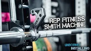 Rep Fitness Smith Machine Rack Attachment Unboxing & Assembly