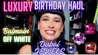LUXURY BIRTHDAY HAUL (BALMAIN, OFF WHITE) & MAKEUP, CLOTHES & ANOTHER BAG!! | CLARA SALGUEIRO