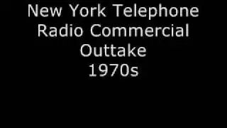 New York Telephone - Radio Commercial Outtake