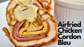 Air fried Chicken Cordon Bleu / Air fryer Recipe / Leney Kitchen