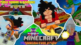 TUDO SOBRE A NOVA DRAGON BALL EVOLUTION V.4 OFICIAL PARA MINECRAFT PE!! 1.21.71