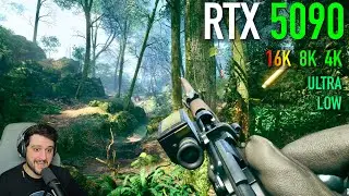 RTX 5090 в BATTLEFIELD 1 &mdash; Абсолютный взрыв! &mdash; 4K, 8K, 16K