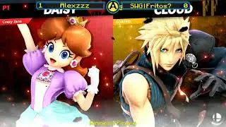 SWG Fritos(Mario) vs Alexzzz(Peach)  Arcade Legacy #41 SSBU  Winners Finals