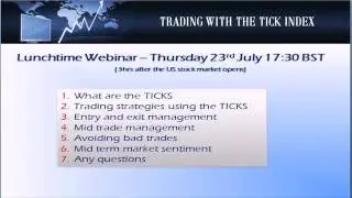 Trading with the TICK index - Webinar