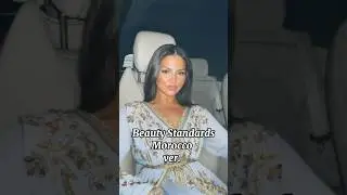 Beauty Standards for Moroccan girls #youtubeshorts #beautystandard #morocco #moroccan #shorts