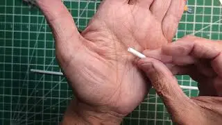 How to scratch build Ho Scale Telephone Poles. #modeltrains #scratchbuild #hoscale #hoscaletrains