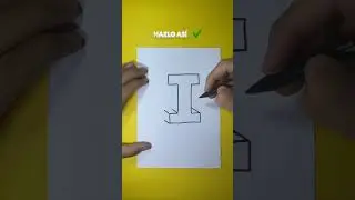 #short APRENDE A DIBUJAR LA LETRA 