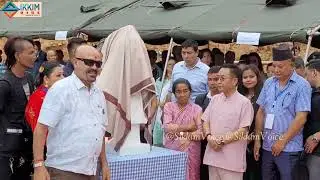 Sikkim CM PS Tamang attends Golden Jubilee Celebration of Govt.Sec School,Sawaligoan.Soreng District