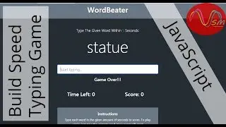 WordBeater Speed Typing Game | JavaScript