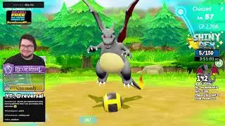 REVERSAL finds a Wild Shiny Charizard in Pok&eacute;mon Let's GO!