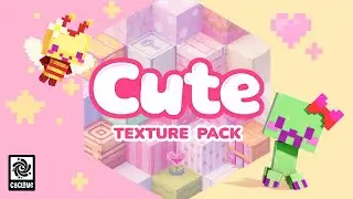 Cute Texture Pack (๑&bull;᎑&bull;๑) Minecraft Showcase Review