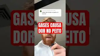 GASES CONFUNDE com INFARTO!#gases #dornopeito #angina #intestino #gastrite