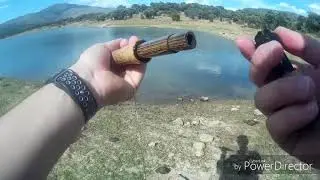 Carpas y barbos a mosca, en superficie.