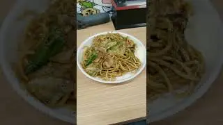 Eating food in Osaka
