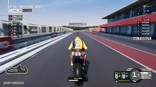 MotoGP 23 - Career Mode Official Test - Max Velodrome - Algarve Circuit - Gameplay