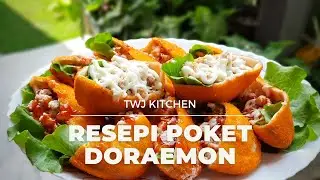 Resepi Poket Doraemon | Sesuai Untuk Minum Petang