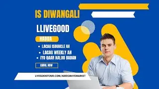 SIDEE LA ISU DIWAANGALIYAA LIVEGOOD SOMALIA ADIGA OO CRYPTO ISTICMAALAYA FURSADA SANADKA 😍