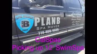 CALSPAS 12' Swimspa POMONA  CA - PLAN B SPA MOVERS