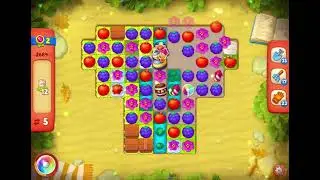 GardenScapes Level 2684 no boosters (12 moves)