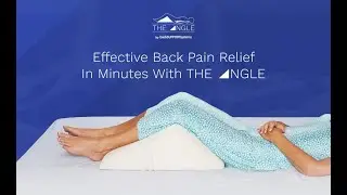 The Angle, Alleviate Back Pain. Orthopedic Leg Wedge by Back Support Systems