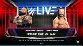 WWE 2K25 &mdash; Bronson Reed vs. Sabu &mdash; Extreme Rules Legacy