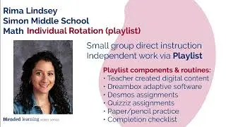 Blended Learning in Middle School Math