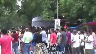 EXCLUSIVE RALLY IN JANTAR MANTAR