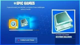 I Got ICE STORM Challenges And EVERY ITEM TO UNLOCK in Fortnite Battle Royale!