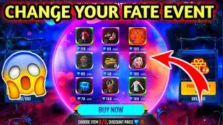 FREE FIRE CHANGE YOUR FATE EVENT DETAILS||FREE FIRE NEW EVENT||HOW TO GET 80% DISCOUNT IN NEW EVENT
