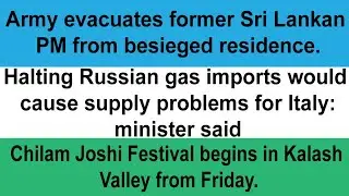 Halting Russian gas imports would cause supply problems for italy minister said..
