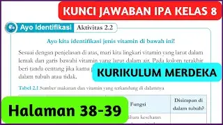 Kunci Jawaban IPA Kelas 8 Halaman 38 39 Kurikulum Merdeka Ayo Identifikasi Aktivitas 2.2