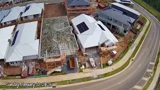 Wallaby Drive - The New Build Journal : Drone Footage (Sunday January 11, 2026)