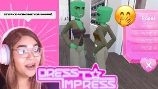 I Copied Her Outfit AND SHE LOST IT... Roblox Dress To Impress