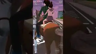 Riding Horses Through the City! | Sakura School 15