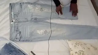 Quickest way of folding geans