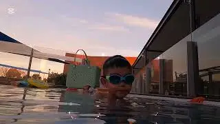 E-Man Dives for Toys! | Toddler Pool Time Fun