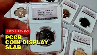 🔥 PCCB Coin Display Slabs I Kapsul Paparan Duit Syiling