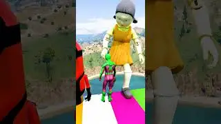 GTA 5 Epic Water Ragdolls | Spider-Man Jumps / Fails ep.15945 #shorts