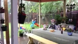 tremenda tormenta en Long Island Ny con Andrea