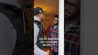 THE AC REMOVAL GUY WALKS INTO A NIGHTMARE #shorts #YouTubeShorts #Trending #Viral #fyp