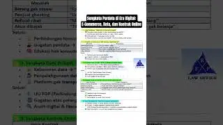Sengketa Perdata di Era Digital: E-Commerce, Data, dan Kontrak Online. #hukum #pengacara #perdata
