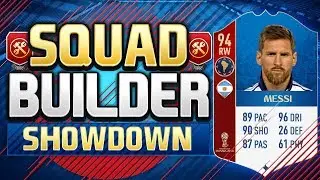 FIFA 18 SQUAD BUILDER SHOWDOWN!!! WORLD CUP MESSI!!! Fifa 18 World Cup Mode Squad Builder Showdown