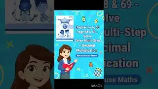 Class 5 Maths Chapter 6 | Page 68 | Solve Multi-Step Problems | Decimals | Becounhouse Book