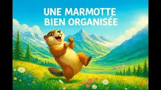 Une marmotte bien organisée 🦫