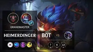 Heimerdinger Bot vs Kai'Sa - KR Grandmaster Patch 10.2