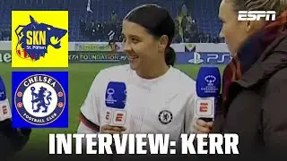 Sam Kerr &lsquo;relishing every moment&rsquo; with Chelsea after 6-0 win 🤩 | UEFA Women&rsquo;s Champions League
