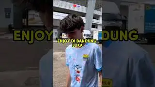 luka jordy, senang ada di bandung!