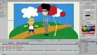 Anime Studio 9 Debut Feature Overview - Content Library